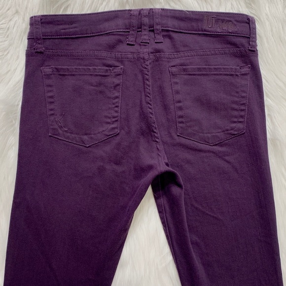 SOLD-Kut From The Kloth Plum Diana Skinny Jeans - Picture 3 of 8
